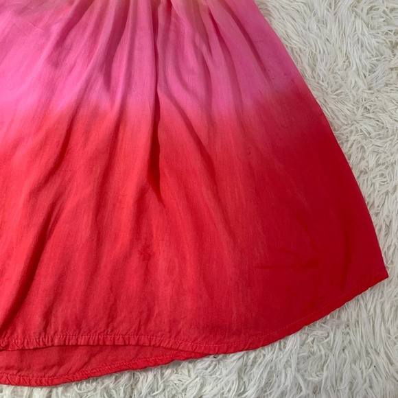 Tiare Hawaii Hollie Mini Dress smocked bodice Ruffle sleeves on/off shoulder S/M - Picture 11 of 16